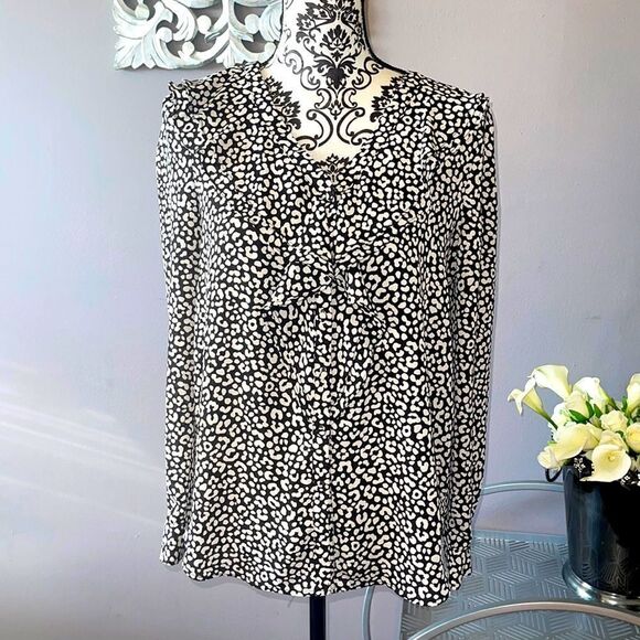 Ann Taylor ruffled Blouse - Picture 1 of 4